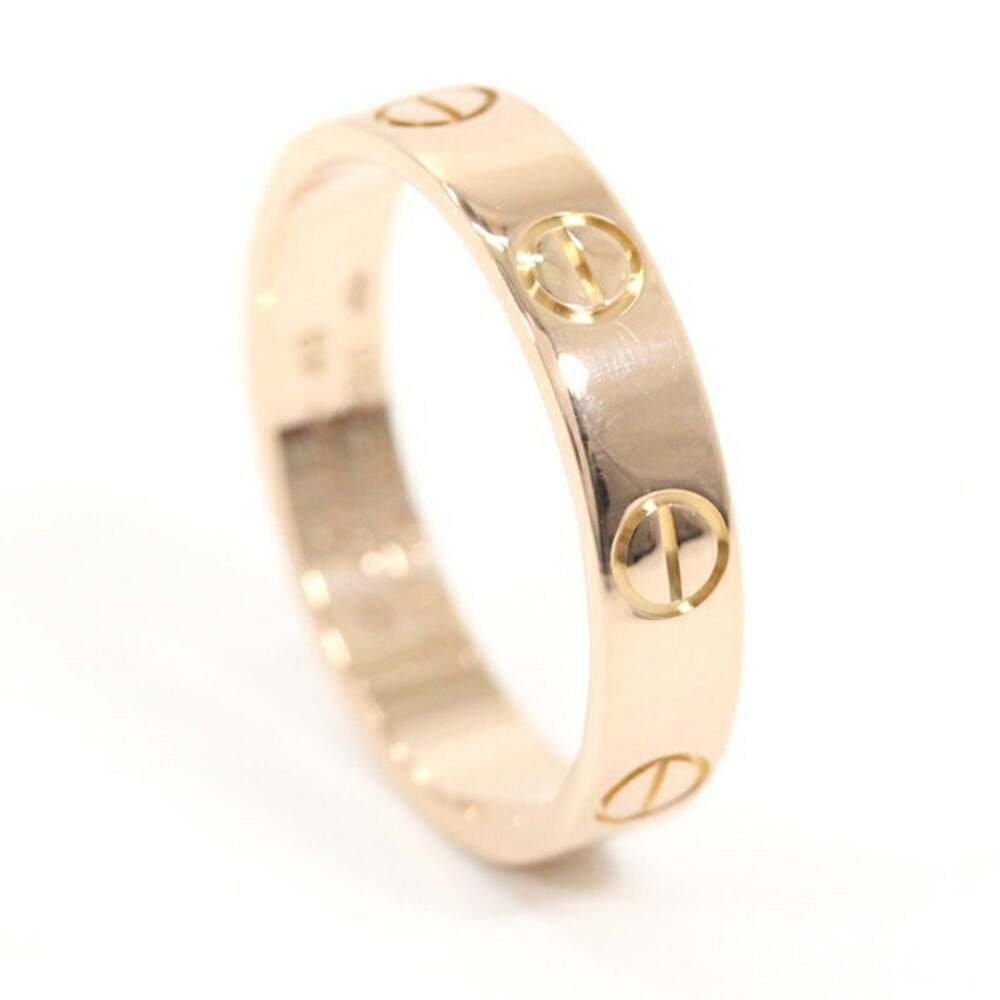 CARTIER Authentic 18k Gold Love Wedding Ring #49 - Picture 2 of 8